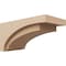 Ekena Millwork 10"W x 20"D x 10"H Wide Rivera Rough Cedar Woodgrain TimberThane Corbel, Primed Tan CORUR10X20X10RIVRCPR - alternate 1
